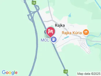 Hotel Rajka Rajka a térképen