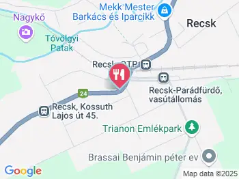 Hangulat Étterem & Cukrászda Recsk a térképen