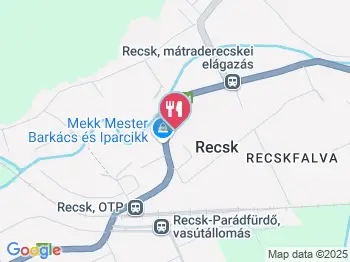 Ritz Garden Recsk a térképen