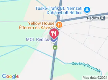 Fresh Corner Rédics a térképen