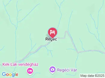 Veronika Panzió Regéc a térképen