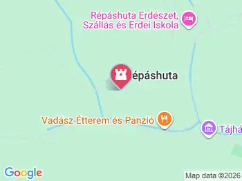 Bolygótúra tanösvény Répáshuta a térképen