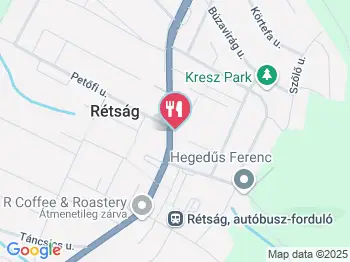 Flamingo Cukrászda Rétság a térképen