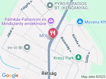 Fresh Corner Rétság a térképen