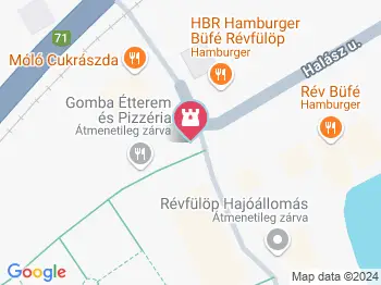 Békakirály ivókút Révfülöp a térképen