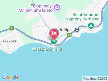 Cselling 2 Vendégház Révfülöp a térképen
