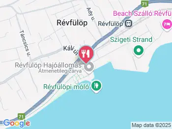 Gomba Étterem & Pizzéria Révfülöp a térképen