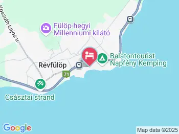 Beach Szálló Révfülöp Révfülöp a térképen