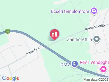 Ivóka Kertvendéglő & Pince Révfülöp a térképen