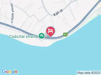 Laura Apartmanház Révfülöp a térképen