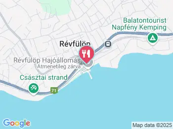 Nádas Borozó Révfülöp a térképen