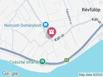 Ottava család emlékműve Révfülöp a térképen