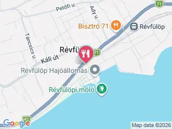 Semola Pastfood Révfülöp a térképen