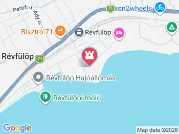 Szigeti Strand Révfülöp a térképen
