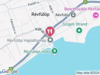 Tat Fagyizó Révfülöp a térképen