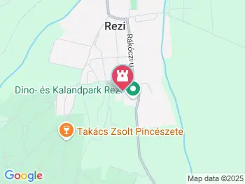 Dínó- és Kalandpark Rezi Rezi a térképen