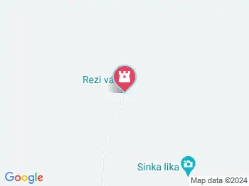 Rezi vár Rezi a térképen