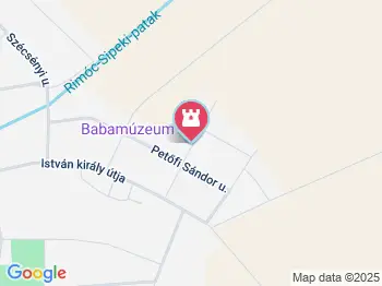 Babamúzeum Rimóc a térképen