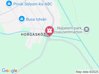 Bányász Emlékpark Rózsaszentmárton a térképen