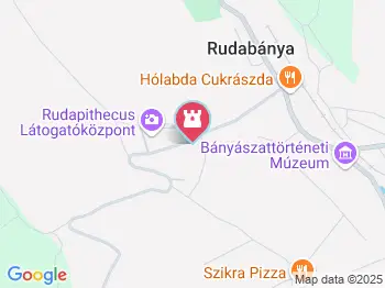 Rudapithecus Látogatóközpont Rudabánya a térképen