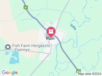 Rajki István szoborpark Rum a térképen