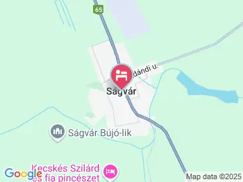 Aeroport Hotel Ságvár a térképen