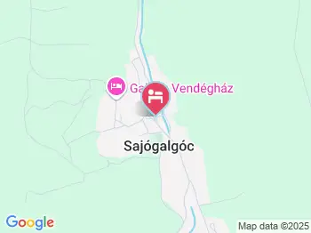 Boltíves Vendégház Sajógalgóc a térképen