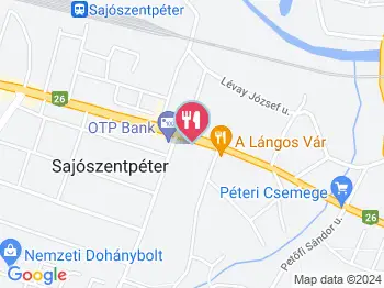 Fantázia Pékség Sajószentpéter a térképen