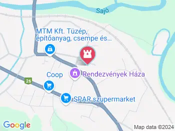 Lévay József Emlékház Sajószentpéter a térképen