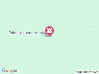 Pálos Kolostorrom Salföld a térképen