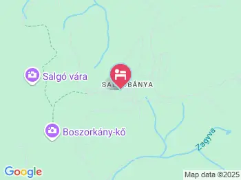 Várlak Vendégház Salgóbánya a térképen