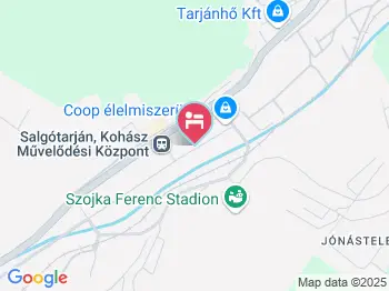 Aramis Apartman Salgótarján a térképen