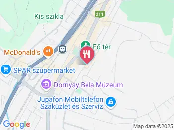 Arela pékség Salgótarján a térképen