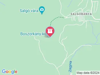 Boszorkánykő Salgótarján a térképen