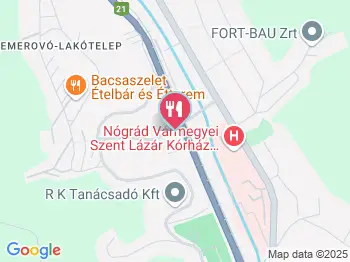 Brooklyn Pizza & Ételbár Salgótarján a térképen