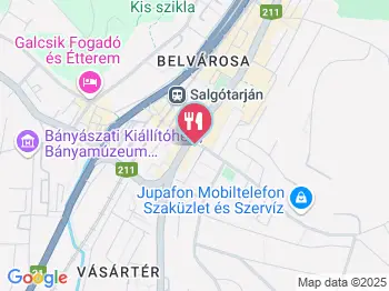 Döner Box Salgótarján a térképen