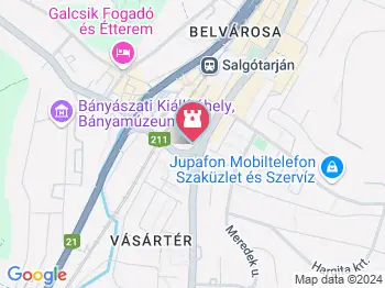 Dornyay Béla Múzeum Salgótarján a térképen