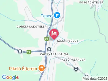 Família Vendégház Salgótarján a térképen