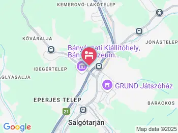 Galcsik Fogadó Salgótarján a térképen