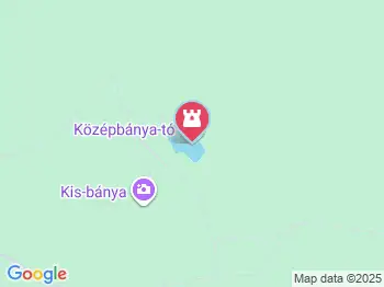 Középbánya-tó Salgótarján a térképen