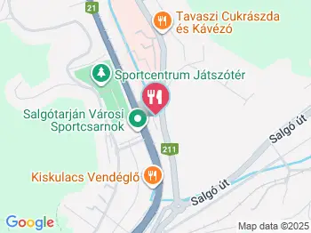 Malom Cafe Salgótarján a térképen