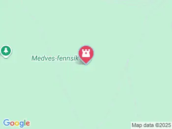 Medves-fennsík Salgótarján a térképen