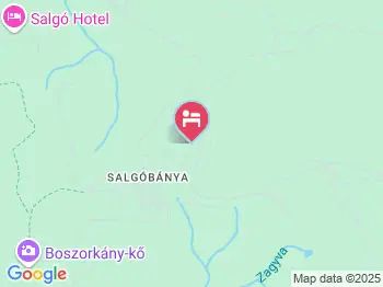 Medves Hangulatszálló Salgótarján a térképen