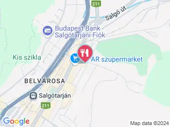 Pizza Capo Salgótarján a térképen