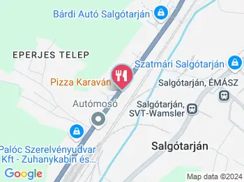 Pizza Karaván Salgótarján a térképen