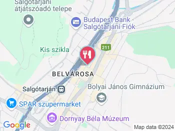 Sole Mio Ristorante Salgótarján a térképen