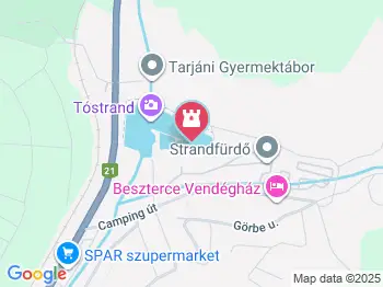 Strandfürdő Salgótarján Salgótarján a térképen