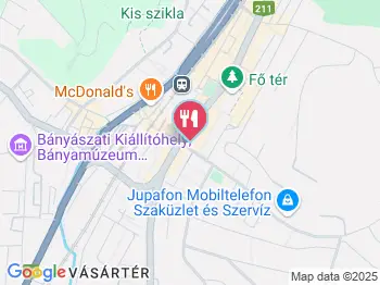 Tavaszi Árkád Cukrászda Salgótarján a térképen