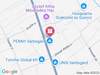 Sárbogárdi zsinagóga Sárbogárd a térképen