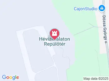 BalatonFly Sármellék a térképen